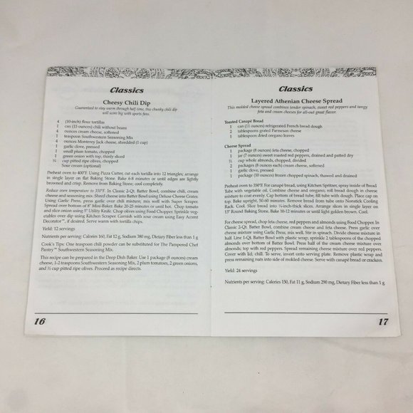 The Pampered Chef Seasons Best Recipe Collection Cookbook 1999 Fall Winter - Picture 4 of 7